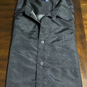 George Charcoal Button-Up Shirt